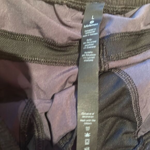 Lululemon Men's Black Athletic Shorts - Picture 2 of 3